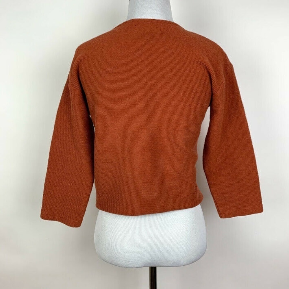 Madewell Texture & Thread Tie Front Crop Top - Picture 3 of 8